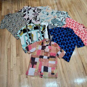 ULTIMATE Designer 9-Shirt MEGA BUNDLE - Todd Snyder & Express - Slim S